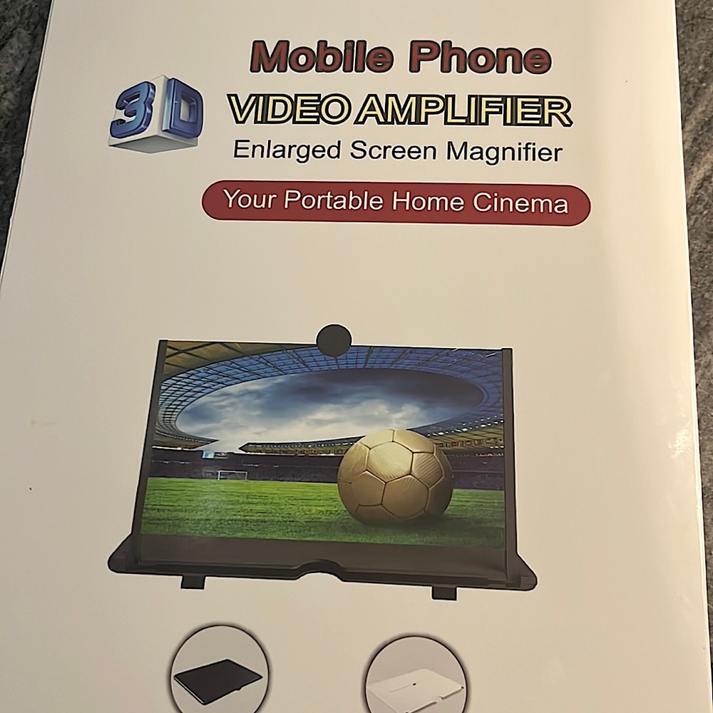 Mobile phone video amplifier